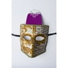 Way To Celebrate Mardi Gras Sqr Music Mask AST