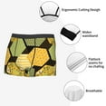thumbnail image 6 of Disketp Bee Honey Men'S Boxer Briefs,Soft And Breathable Cotton Underwear With Comfortflex Waistband, 6 of 8