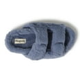 thumbnail image 5 of Dearfoams Womens Margo Double Band Pile MFB Slide, 5 of 5