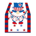 thumbnail image 1 of MOQIN 4th of July Tablecloth 72x13 Inch, Linen Table Cover, Veterans Day Table Runner Labor Day American Stars and Stripes Flag Independence Day Kitchen Dining Room Table Patriotic Decoration, 1 of 4