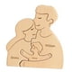 thumbnail image 3 of familiar,Adorno familiar de madera Mamá Papá Niños,Escultura de recuerdo para inauguración de la casa o cumpleaños,Decoración de mesa de madera para aniversario festivo,Letrero, 3 of 8