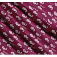 thumbnail image 3 of Soimoi Cotton Voile Fabric Jellyfish & Seahorse Ocean Printed Craft Fabric by The Yard 56 Inch Wide, 3 of 7