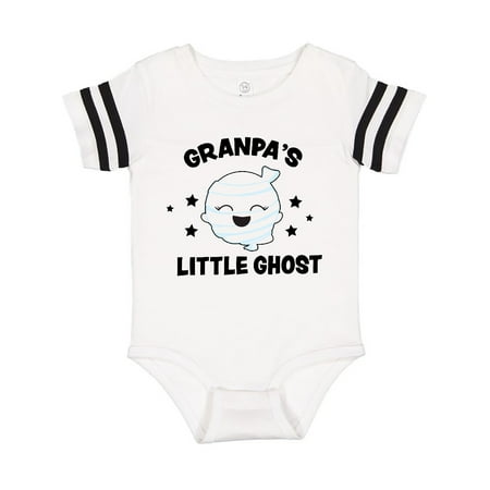 

Inktastic Cute Granpa s Little Ghost with Stars Gift Baby Girl Bodysuit