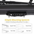 thumbnail image 3 of CuisinSmart Heavy Duty Steel Universal Roof Rack Cargo Basket, 3 of 7