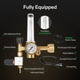 thumbnail image 2 of Sistema regulador y emisor de CO2 VIVOSUN Hydroponics para cuarto de cultivo, 2 of 7