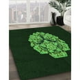 thumbnail image 2 of Ahgly Company Indoor Rectangle Patterned Night Black Area Rugs, 7' x 10', 2 of 6