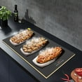 thumbnail image 6 of Electric Warming Tray, Tempered Glass Electric Server Warming Tray with Smart Display,Food Warming Mat for Indoor Dinner, with Timer Function & Child Safety Lock,Adjustable Temperature 104-284℉, 6 of 9