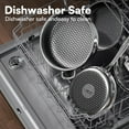 thumbnail image 4 of Nonstick Frying Pan with Lid, Hybrid Stainless Steel Skillet, 5 Quart, Dishwasher Safe, Induction Ready, All Cooktops Compatible, 4 of 5