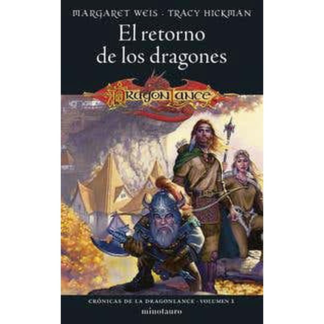 Crónicas de la dragonlance n 01/03 el retorno de los dragones Minotauro Mexico Pasta Blanda