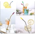 thumbnail image 4 of 10Pcs/Set Silicone Straw Tips for Metal Straw Glass Straw 8 Mm Anti-Scald Teeth Caps Reusable Washable Protector Nozzle Silicone, 4 of 5