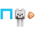 thumbnail image 1 of Minecraft Wolf Action Figure, 3.25-in, with 1 Build-a-Portal Piece & 1 Accessory, 1 of 6