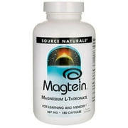 Source Naturals - Magtein Magnesium L-Threonate 667 mg. - 180 Capsules