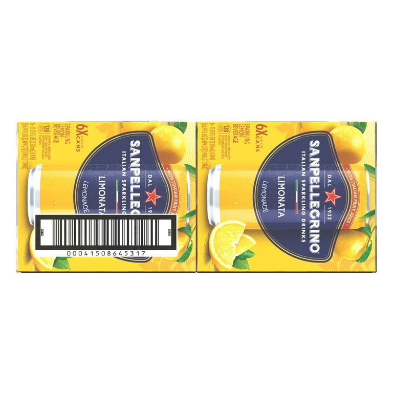 Sanpellegrino Limonata Sparkling Lemonade, 11.15 fl oz, 24 Pack photo 8