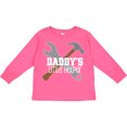 thumbnail image 3 of Inktastic Daddy's Little Helper Tool Set Boys Long Sleeve Toddler T-Shirt, 3 of 5