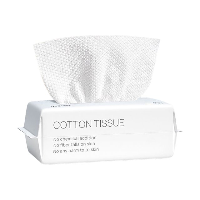Disposable Face Towels Pure Cotton Facial Tissues Soft Cotton Cleansing Towels Travel Makeup Removal And Cleaning Towels Soft And Durable Suitable For All People 2PCS