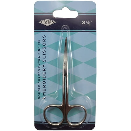 UPC: 0736370600402 | Havel s Double-Curved Embroidery Scissors 3.5 -Extra Fine Tip