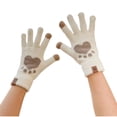 thumbnail image 2 of Women Winter Warm Gloves with Thin Velvet Touch Screen Windproof Cold Protection Outdoor Sport Warm Gloves for Women Girls, 2 of 2
