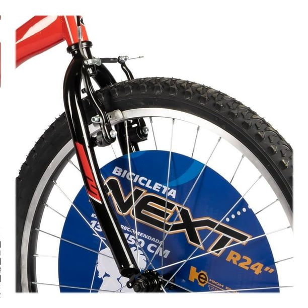 Bicicleta Next Bicicleta Rodado 24 Hombre Modelo Bici Benotto Bicicleta BENOTTO Montaña DS-275 Hombre Sunrace Frenos