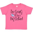 thumbnail image 3 of Inktastic Heart New Big Sister Girls Baby T-Shirt, 3 of 5