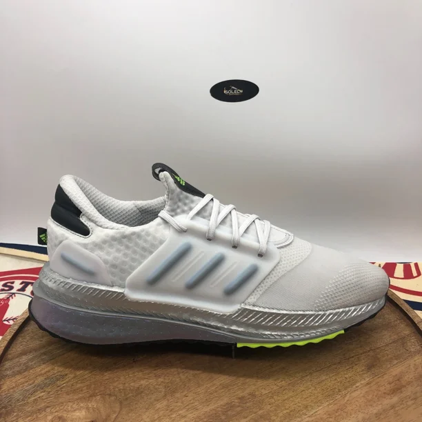 Adi - das X_PLRBOOST Casual/Lifestyle Running Shoes White Silver LTD Size 13