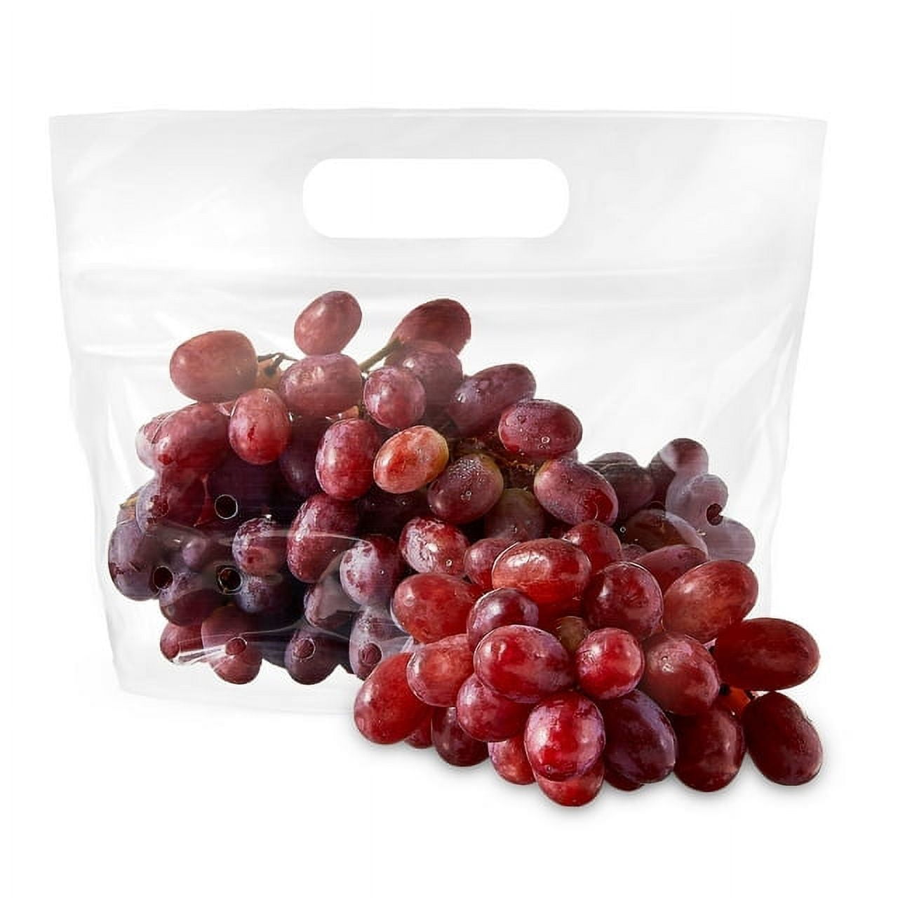 None Fresh Red Seedless Grapes, Bag (2.25 lbs/Bag Est.)