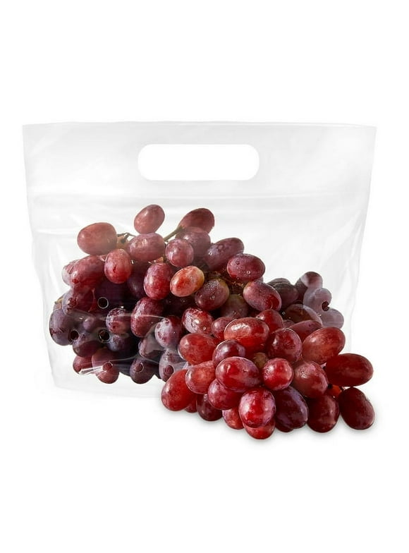 Fresh Red Seedless Grapes, Bag (2.25 lbs/Bag Est.)
