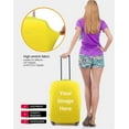 thumbnail image 4 of Sunflower and Cow Washable Spandex Travevl Luggage Protector Baggage Suitcase Cover Dust-proof Protective Case, 4 of 6