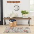 thumbnail image 2 of Nourison Washables 2' x 3' Cream Multicolor Farmhouse Indoor Rug, 2 of 8