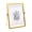 Gold, variant on Yihuala Clear Glass Pressed Flower Frame Tabletop Artwork Photo Frame for Home Decoration And Art Display Easy to Use