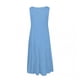 thumbnail image 4 of Vestido De Tirantes Sencillo Vestido plisado informal para mujer, vestido hasta la rodilla con cuello redondo, ropa de playa, vestido veraniego con dobladillo ancho Ygjytge Azul Cielo 4Xl para Mujer, 4 of 8
