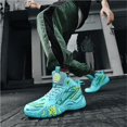 thumbnail image 4 of Bolognifi Men's Basketball Shoes Walking Running Breathable Comfortable Sneakers - MOON1_10, 4 of 4