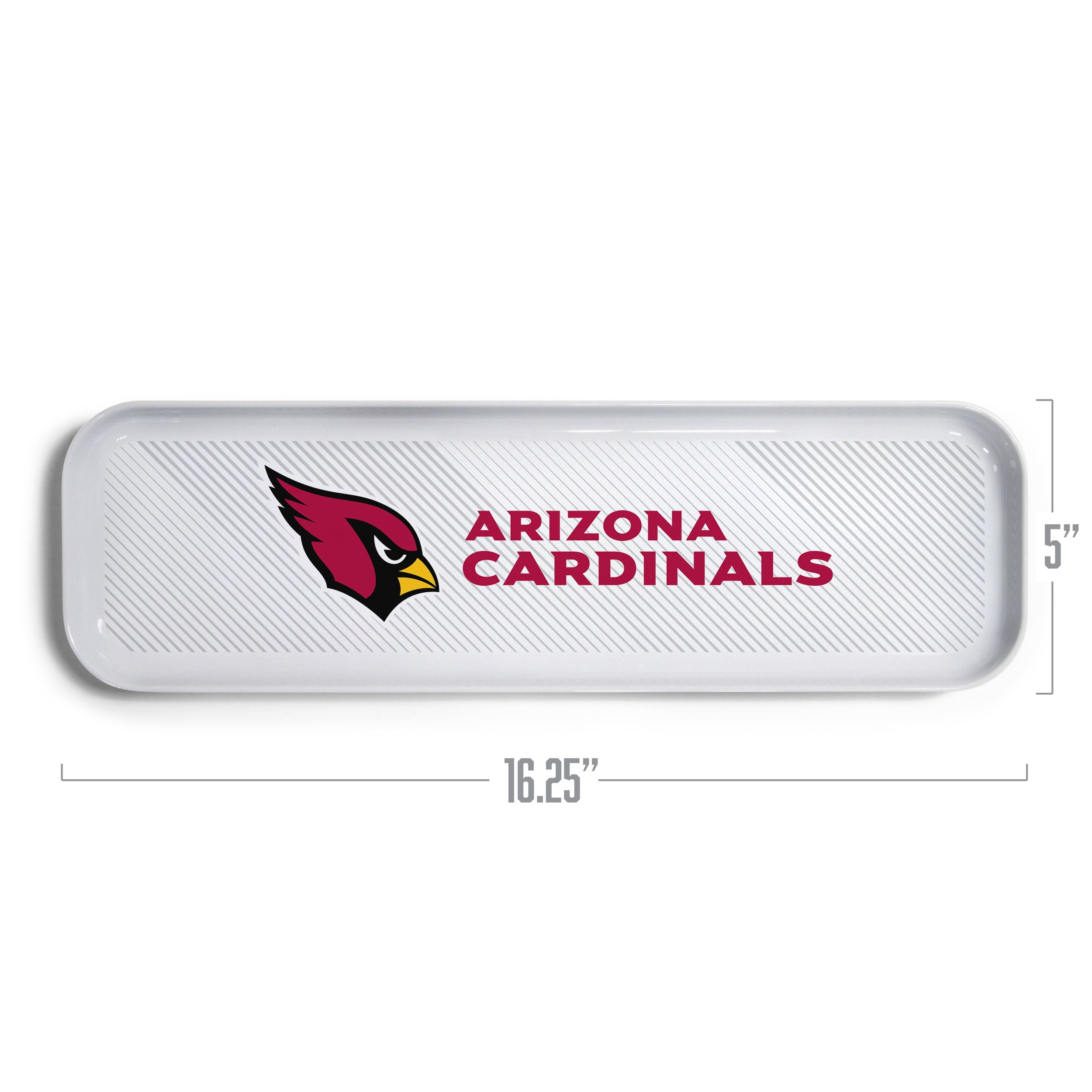 YouTheFan NFL Arizona Cardinals Small Snack Platter