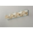 thumbnail image 5 of E22834-18SVPC ET2 Lighting Gem-4 Light Bath Vanity in Modern style-31 Inches wide by 5.25 inches high-Polished Chrome Finish-Silver Shade Color, 5 of 5