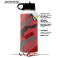 thumbnail image 2 of Skin Wrap Decal compatible with Hydro Flask Wide Mouth Bottle 32oz Camouflage Red (BOTTLE NOT INCLUDED), 2 of 3