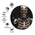 thumbnail image 4 of Susaid Cyber Skeleton With Tattoos Print Tire Covers,Waterproof Anti-UV Snow Sun Rain Tire Covers for RV,Truck, SUV, Trailer, Camper-14 inch, 4 of 6