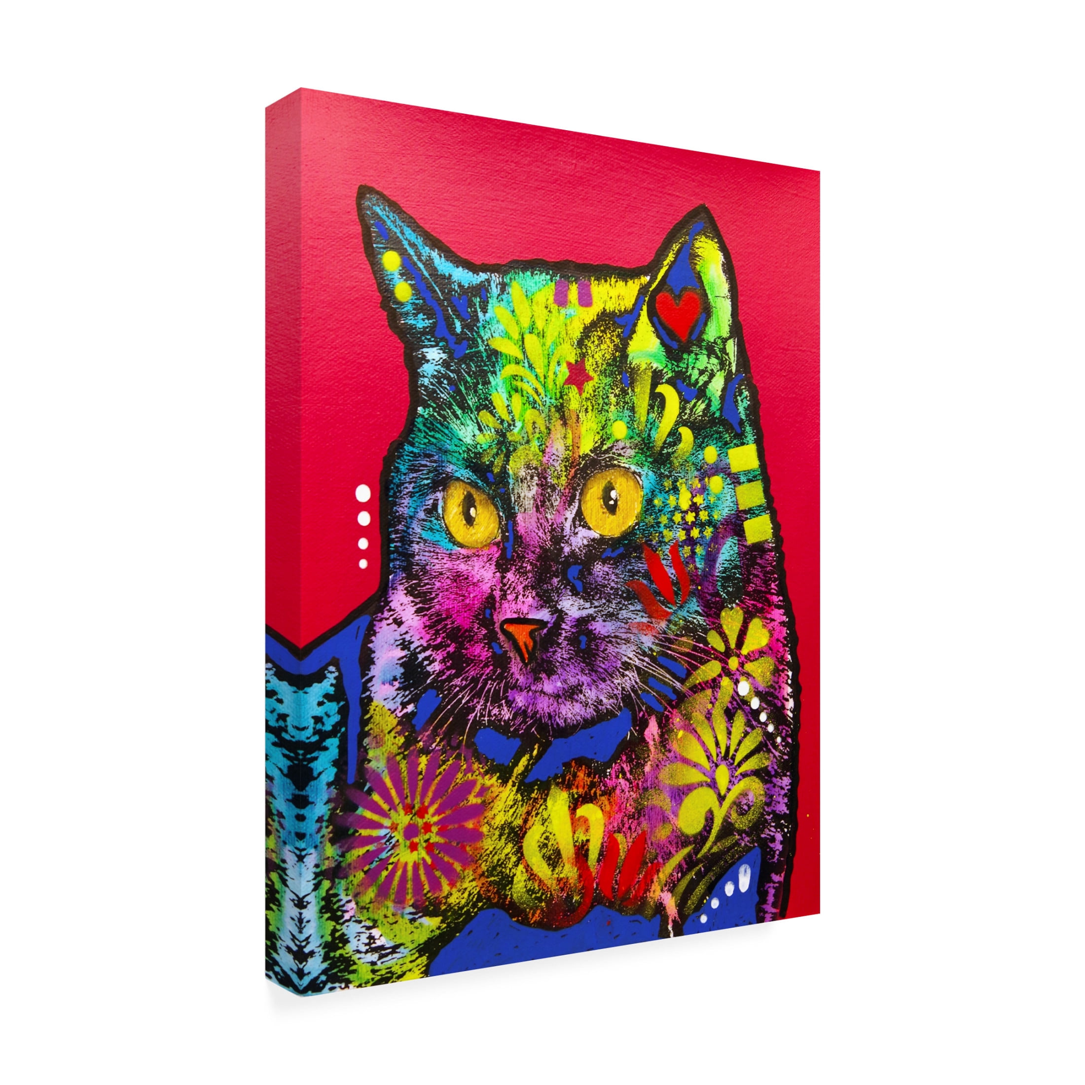 Canvas Wall Art - Dean Russo 'Kit' Wall Art for Living Room, Bedroom, or Office Décor by Trademark Fine Art - 14 x 19 Inches