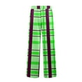 thumbnail image 4 of JGNGSHN Men's Plaid Pajamas Sleep Pant Christmas Pajama Buttoms Drawstring Lounge Pants with Pocket, 4 of 5