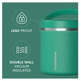 thumbnail image 2 of 25oz Stainless Steel Vacuum Insulated Food Jar | for Hot Food and Cold Food, Wide Mouth Leak-Proof Soup for Adults, 10 Hours Hot and 16 Hours Cold (Kelly Green), 2 of 9
