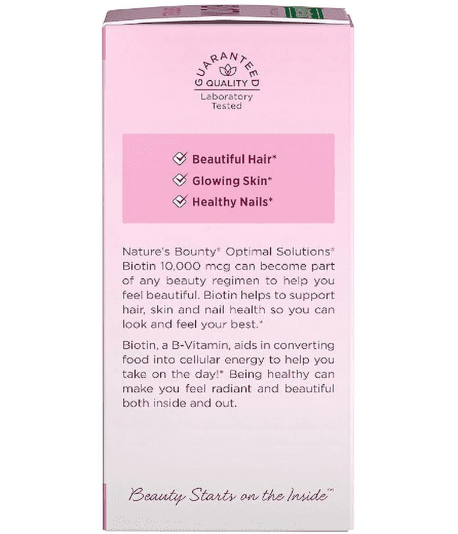 Nature's Bounty Hair Growth Supplement, 1 Per Day, Clinically Shown to Support Thicker, Fuller Hair, with Biotin, Silicon & Arginine, 90 Capsules