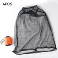 thumbnail image 6 of QUANFENG QF Mosquito Head Net Mesh with Drawstring - Set of 4 Bug Head Nets with Storage Pouches, 6 of 6