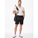 thumbnail image 4 of Pantalones cortos JMIERR Slim Fit Chino de 18 cm de entrepierna para hombre, color negro S, 4 of 9