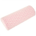 thumbnail image 2 of Tapete de mesa lavable para decoración de uñas, soporte de mano, reposabrazos suave, almohada para el cuidado de manicura, encaje, color rosa, 2 of 8
