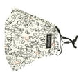thumbnail image 3 of 2 Re-Usable/Washable Fashion Masks with 4 Replacement Filters, 3 of 6