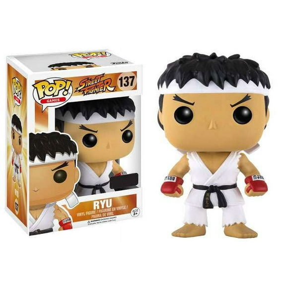 Street Fighter Funko POP! Games Ryu Vinyl Figure [White Headband]