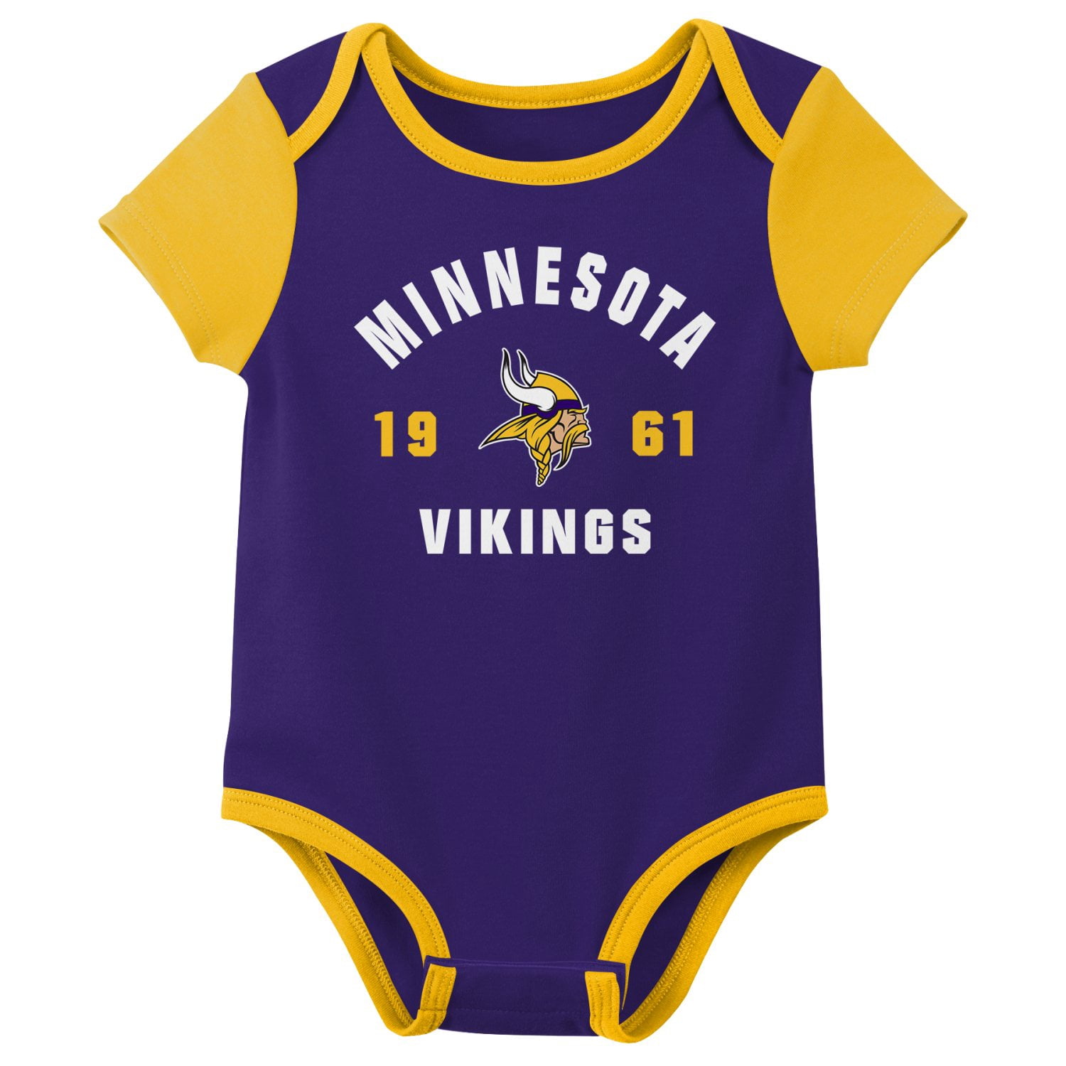MINNESOTA VIKINGS NFL Boys Onesie Game Day Fan Apparel
