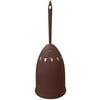 Mainstays Plastic Warm Chocolate Toilet Bowl Brush Holder, 1 Each