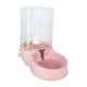 thumbnail image 1 of Dispensador de comida para perros y gatos Fácil de limpiar Ligero Superficie lisa antideslizante Dispensador de agua rosa, 1 of 9