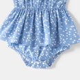 thumbnail image 5 of PatPat Mommy and Me Dresses Family Matching Outfits,Sleeveless Spaghetti Strap A-line Midi Wrap Dress Beach Boho Mother Daughter Matching Outfits,Snap Closure Bowknot Romper for Baby Girls, 5 of 6