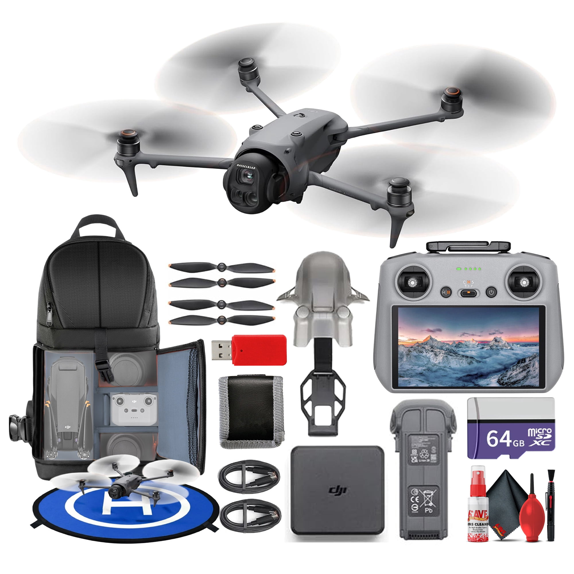 DJI Mini 3 Pro with RC-N1, Lightweight 4K Drone, 48MP Photo, 34
