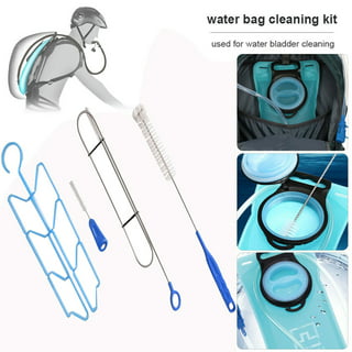  InnerFit Hydration Bladder Cleaning Kit - 5 in 1 Water Bladder  Cleaning Kit for Universal Bladders - 3 Brushes - 1 Collapsible Frame - 1  Carrying Pouch : Sports & Outdoors